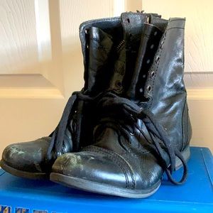 Steve Madden combat boots